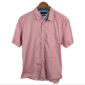 BF655 Mens Michael Brandon Slim Fit Button Down Shirt L